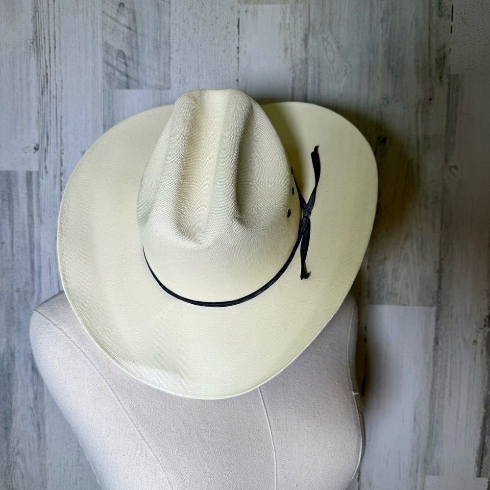 Dallas Hats Western Straw Hat - 7.5” Medium - Cowboy Hat - Concert Texas